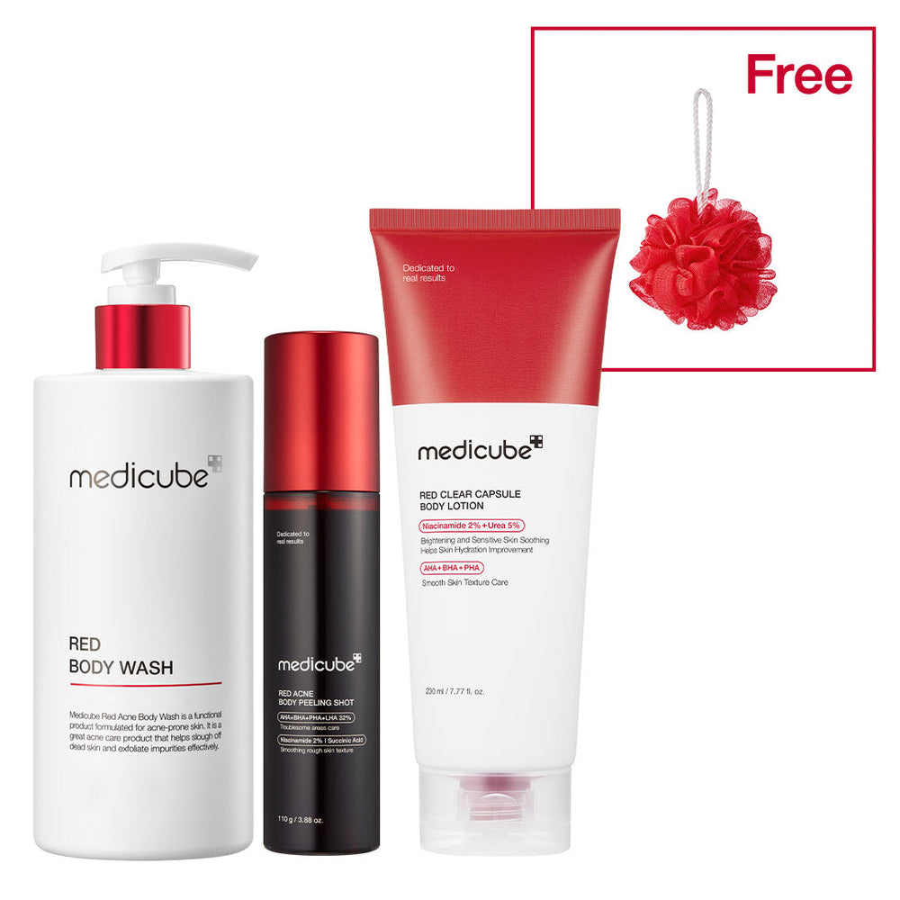 Red Glow Body Essentials - Medicube Exclusive Deal