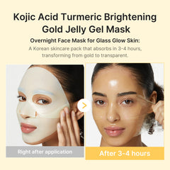 Kojic Acid Turmeric Gold Jelly Gel Mask - Medicube Sale