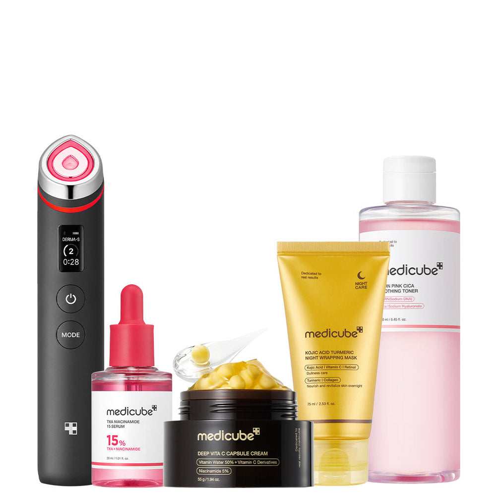 Pink & Gold Ultimate Care Set - Medicube Limited Offer