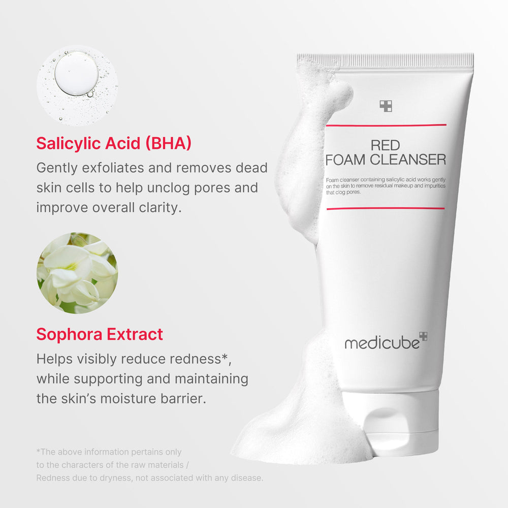 Red Foam Cleanser - Medicube On Sale