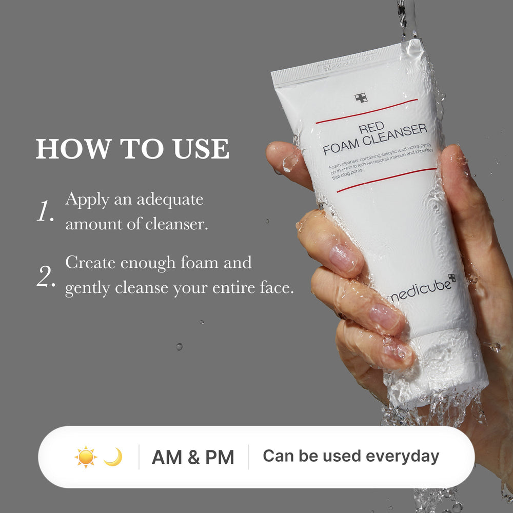 Red Foam Cleanser - Medicube On Sale