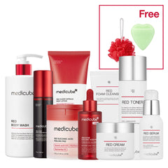 Red Line Ultimate Face & Body Care Set - Medicube Value Deal