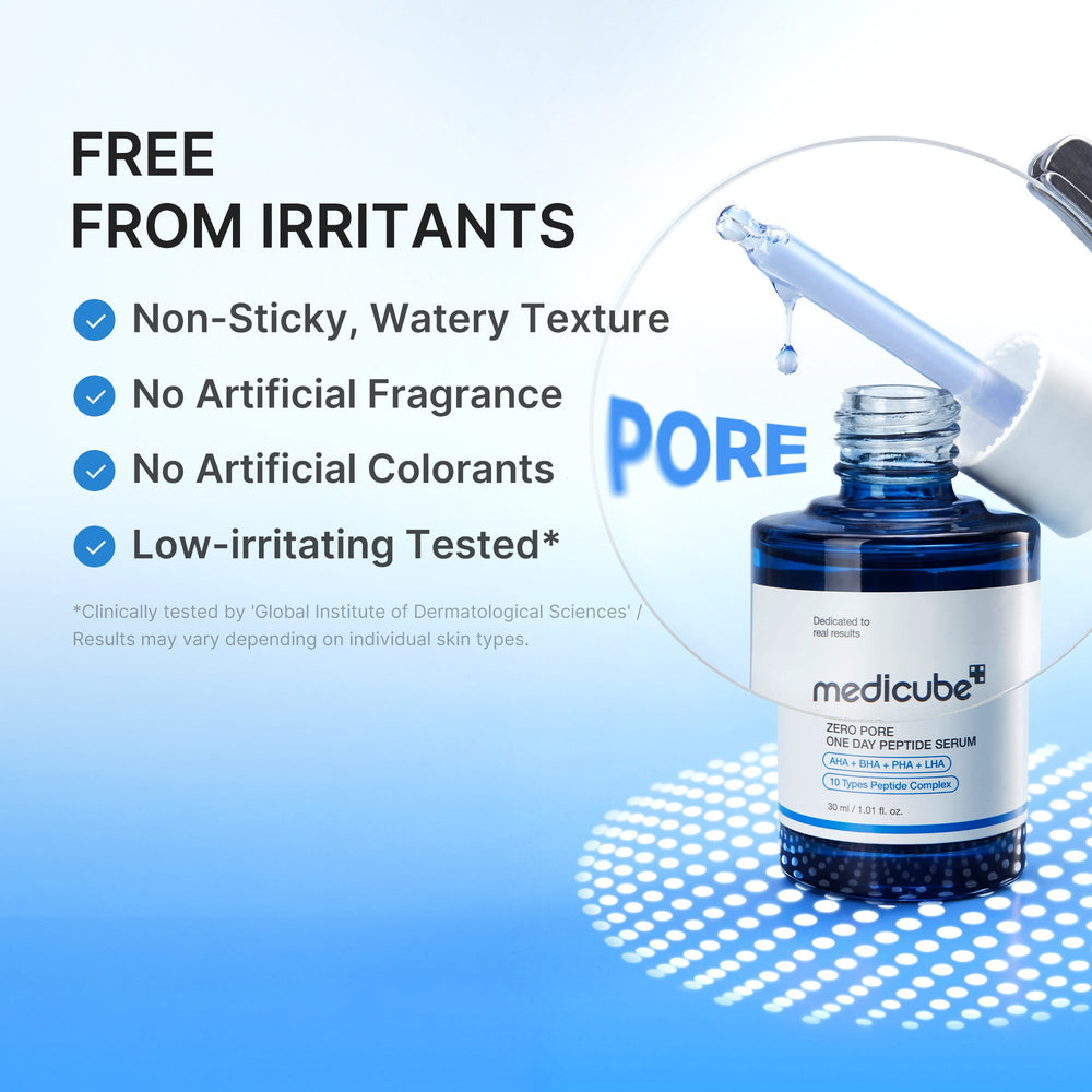 Zero Pore One-day Peptide Serum - Medicube Outlets