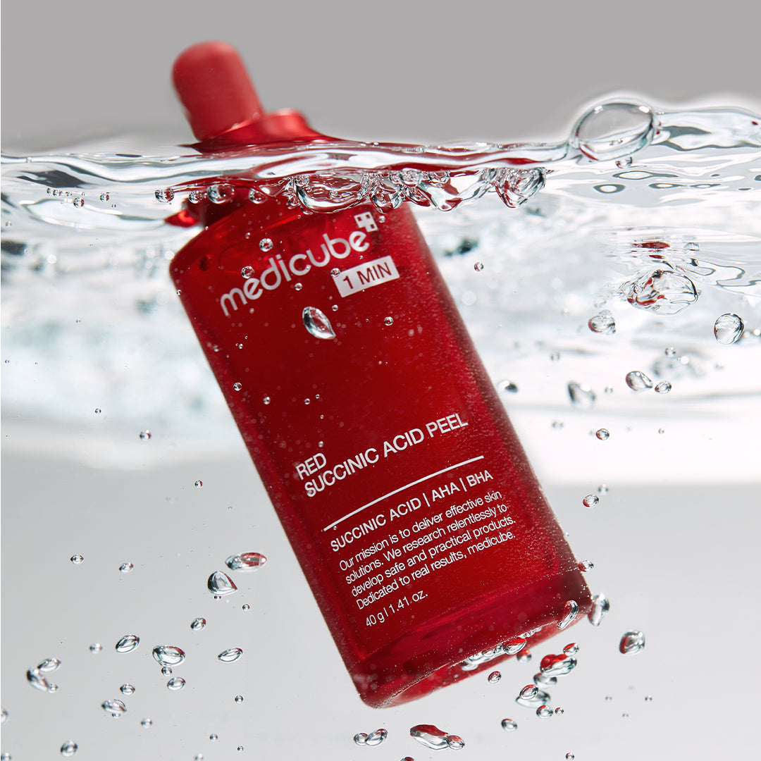 21% Red Succinic Acid Cleansing Booster Serum - Medicube Sale