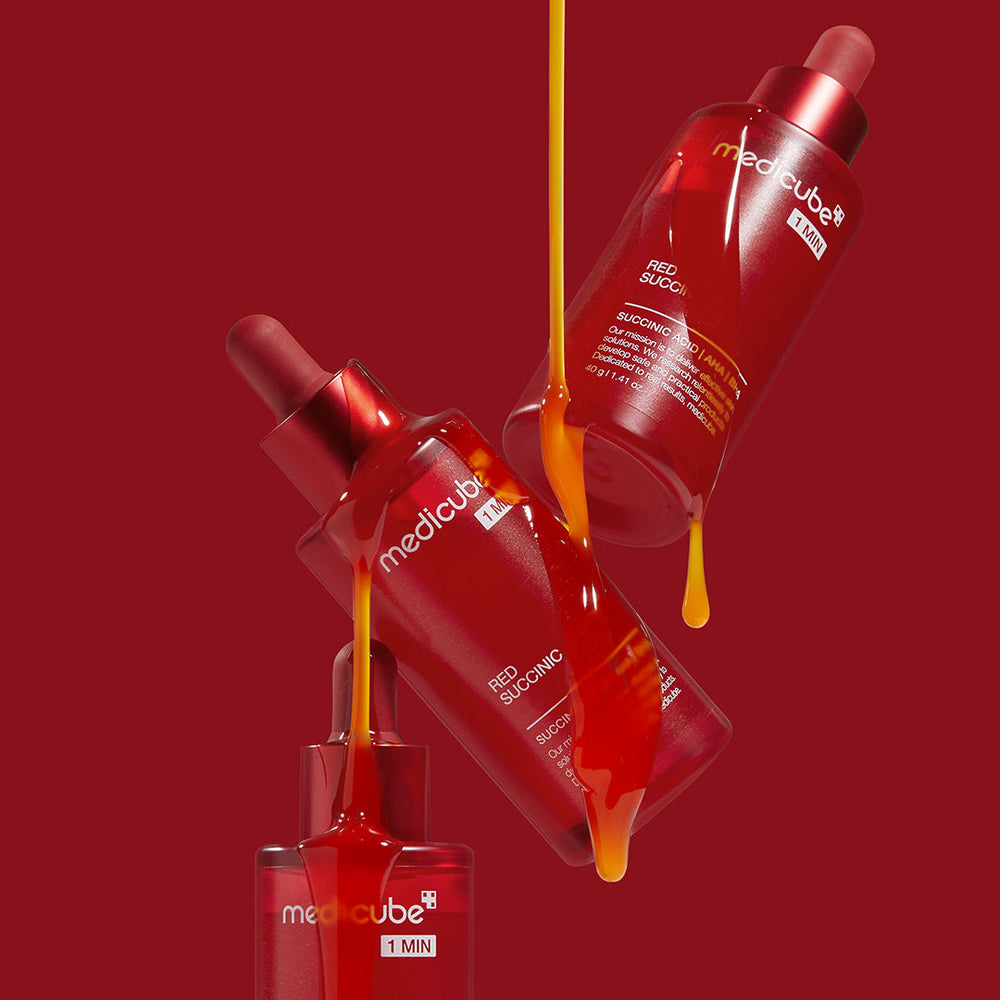 21% Red Succinic Acid Cleansing Booster Serum - Medicube Sale