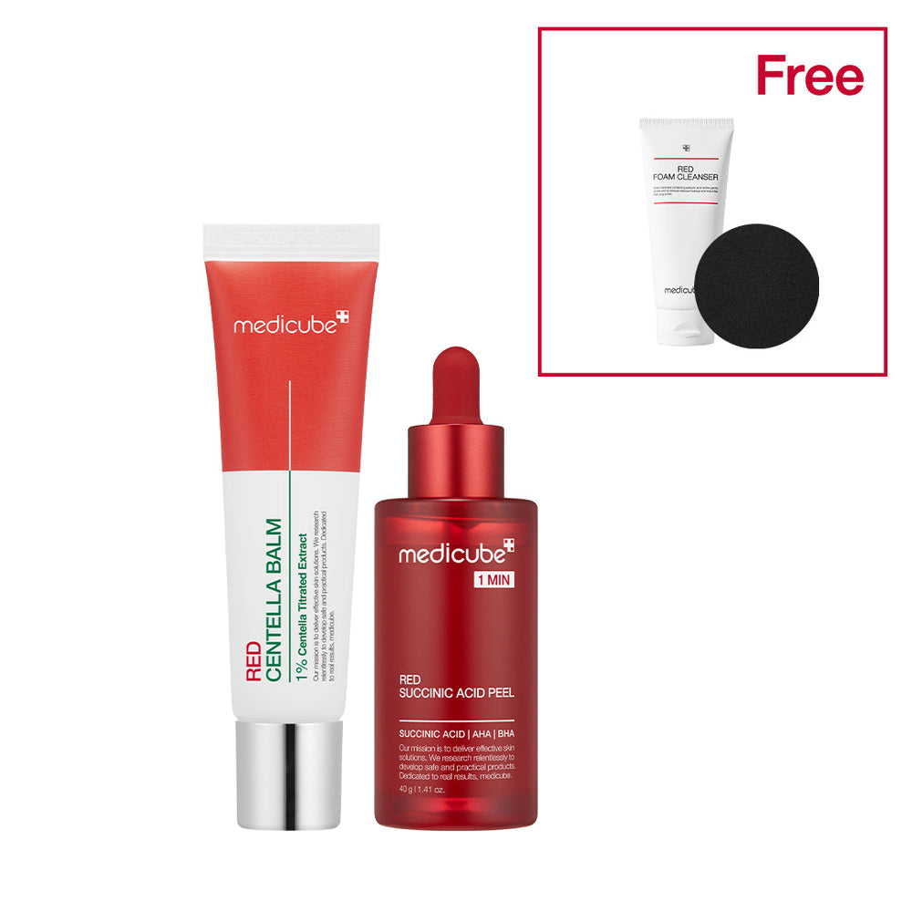 21% Red Succinic Acid Cleansing Booster Serum - Medicube Sale