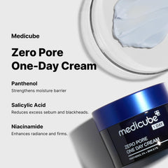 Zero Pore One-day Cream - Medicube Limited Offer