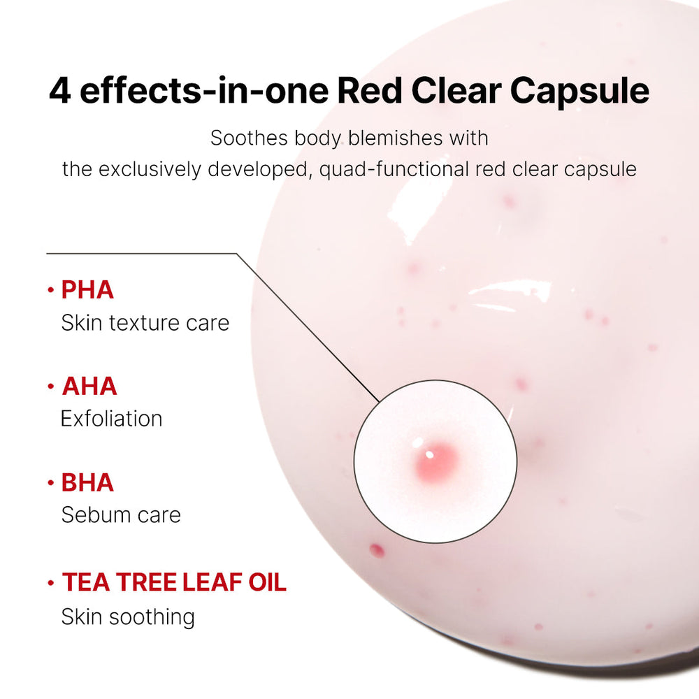 Red Clear Capsule Body Lotion - Medicube Value Deal