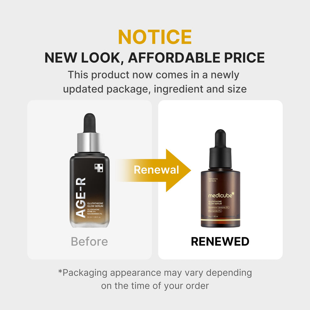 [Subscr.] AGE-R Glutathione Glow Serum - Medicube Bargain