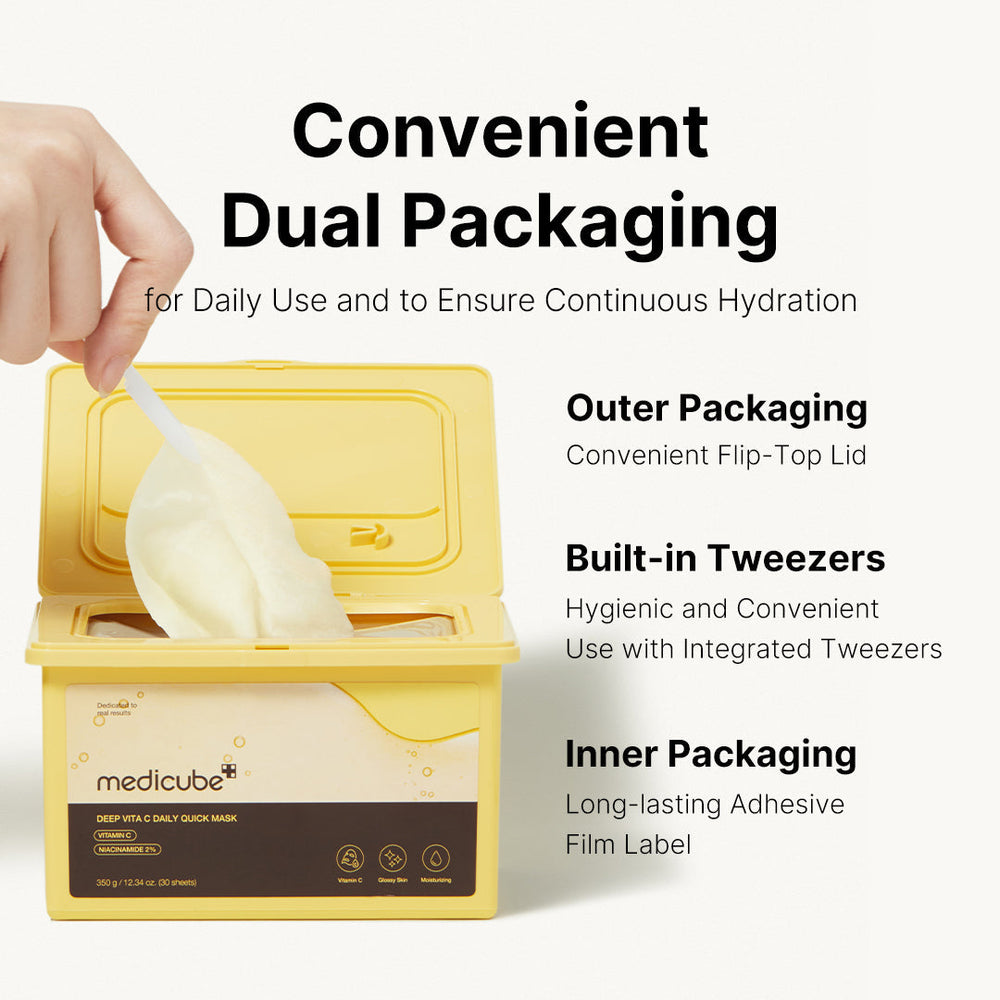 [Subscr.] Deep Vita C Daily Quick Masks - Medicube Discounted
