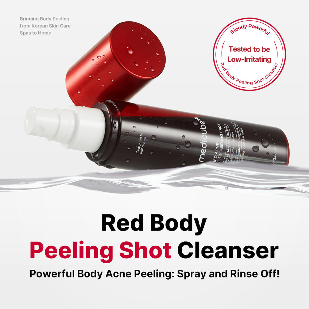 Red Body Peeling Shot Cleanser - Medicube Value Deal