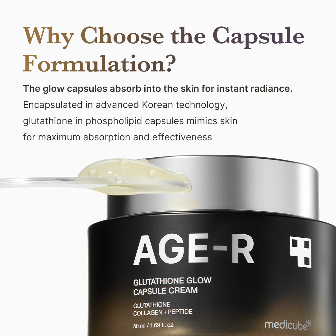 AGE-R Glutathione Glow Capsule Cream - Medicube Special Offer