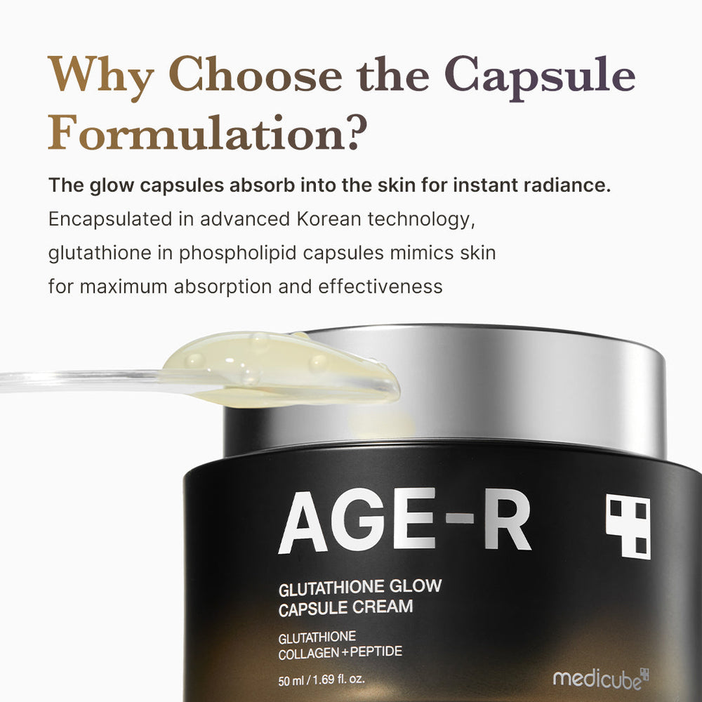 AGE-R Glutathione Glow Capsule Cream - Medicube Special Offer