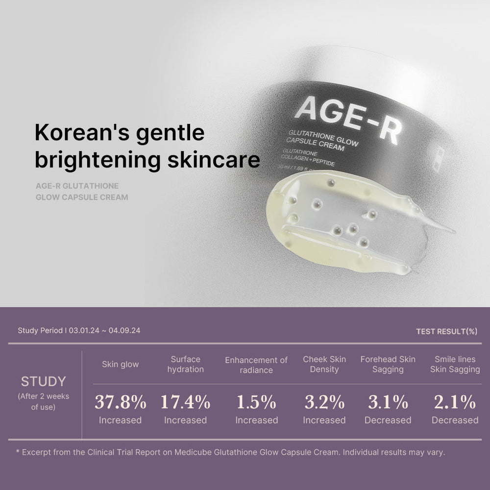 AGE-R Glutathione Glow Capsule Cream - Medicube Special Offer
