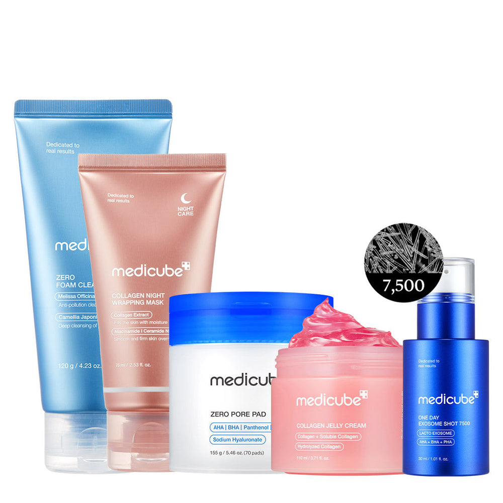 Affordable Glass Glow 7-Day Skincare Set - Medicube Bargain
