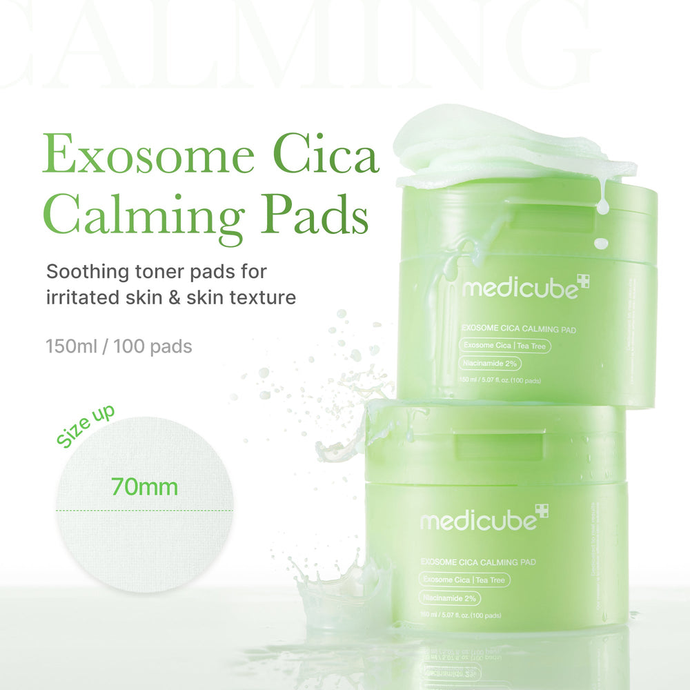 Exosome Cica Calming Toner Pads - Medicube Bargain