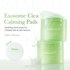 Exosome Cica Calming Toner Pads - Medicube Bargain