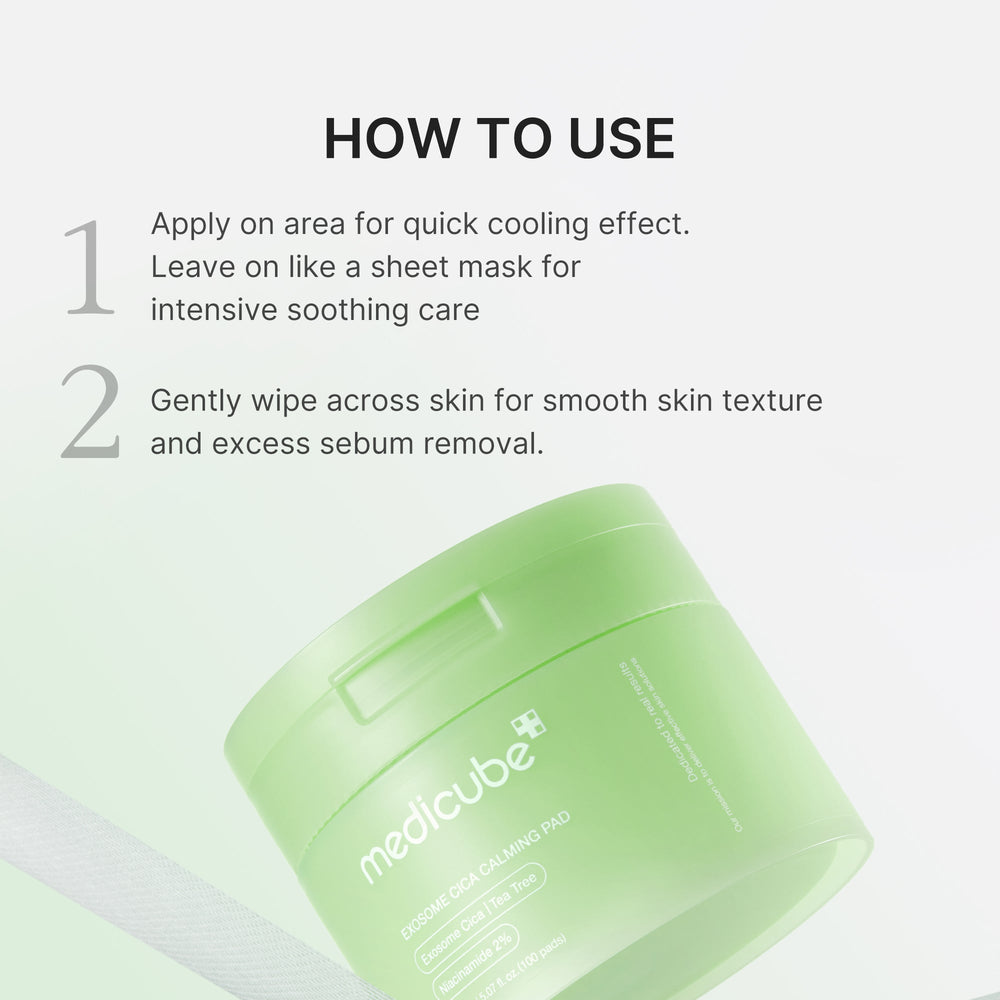 Exosome Cica Calming Toner Pads - Medicube Bargain