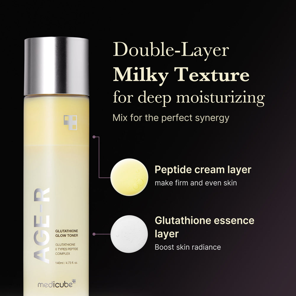 AGE-R Glutathione Glow Milk Toner - Medicube Hot Deal