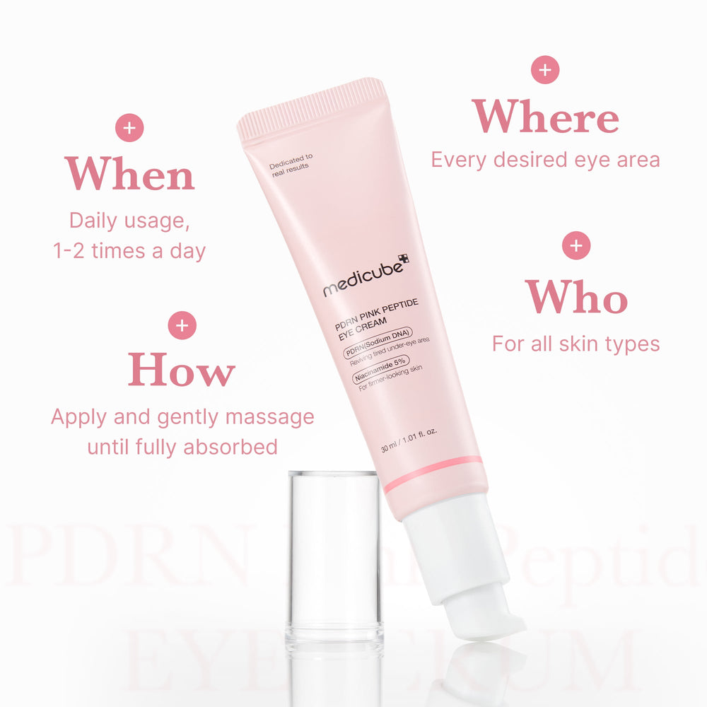 PDRN Pink Peptide Eye Cream - Medicube Savings