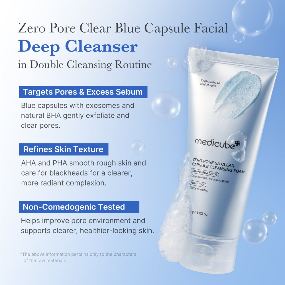 Zero Pore Capsule Cleansing Foam - Medicube Savings