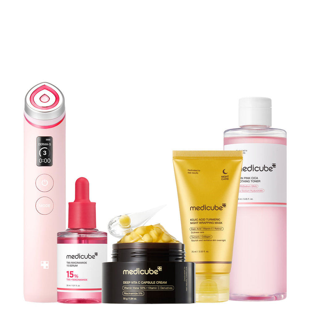 Pink & Gold Ultimate Care Set - Medicube Limited Offer