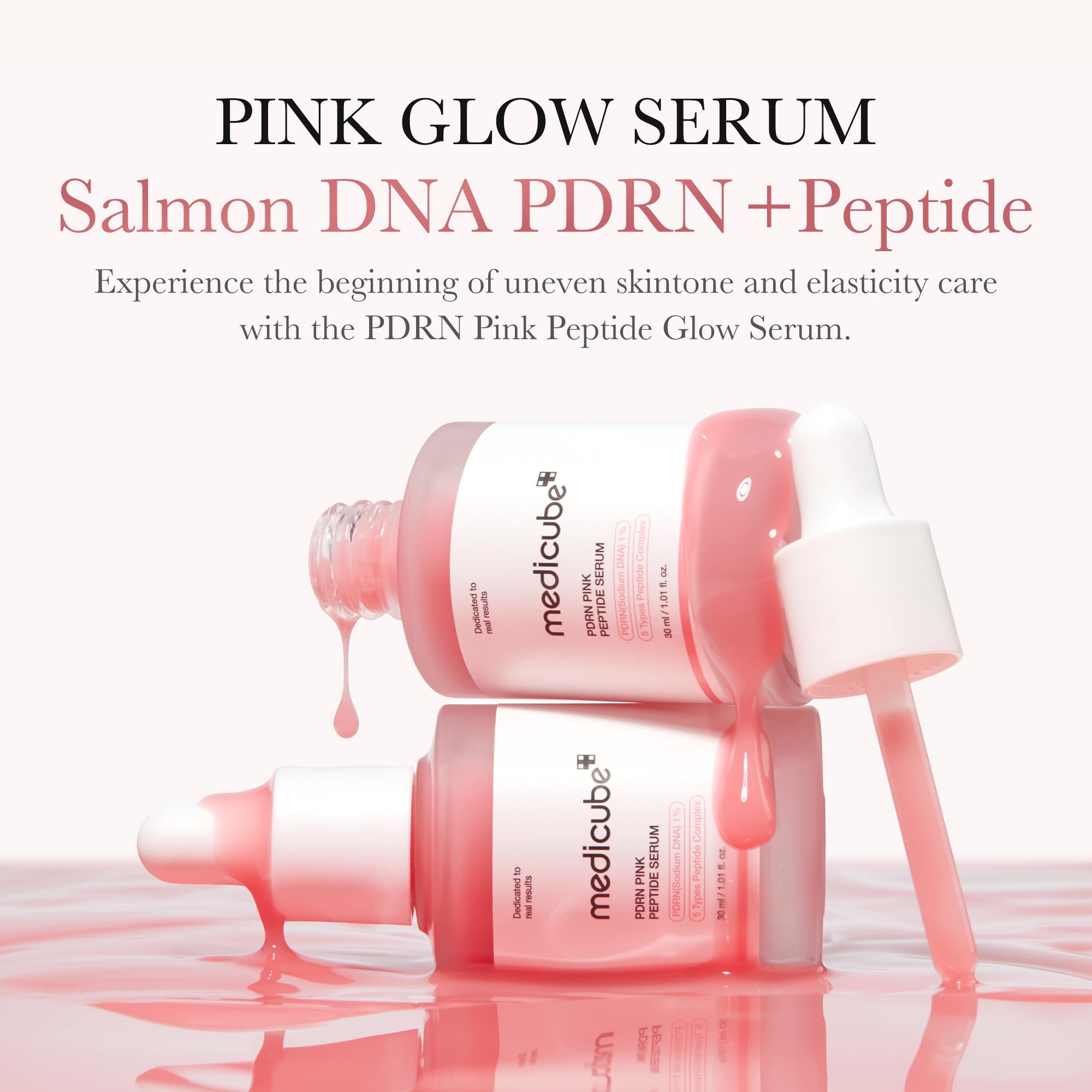 PDRN Pink Glow Home Aesthetic Full Set - Medicube Value Deal