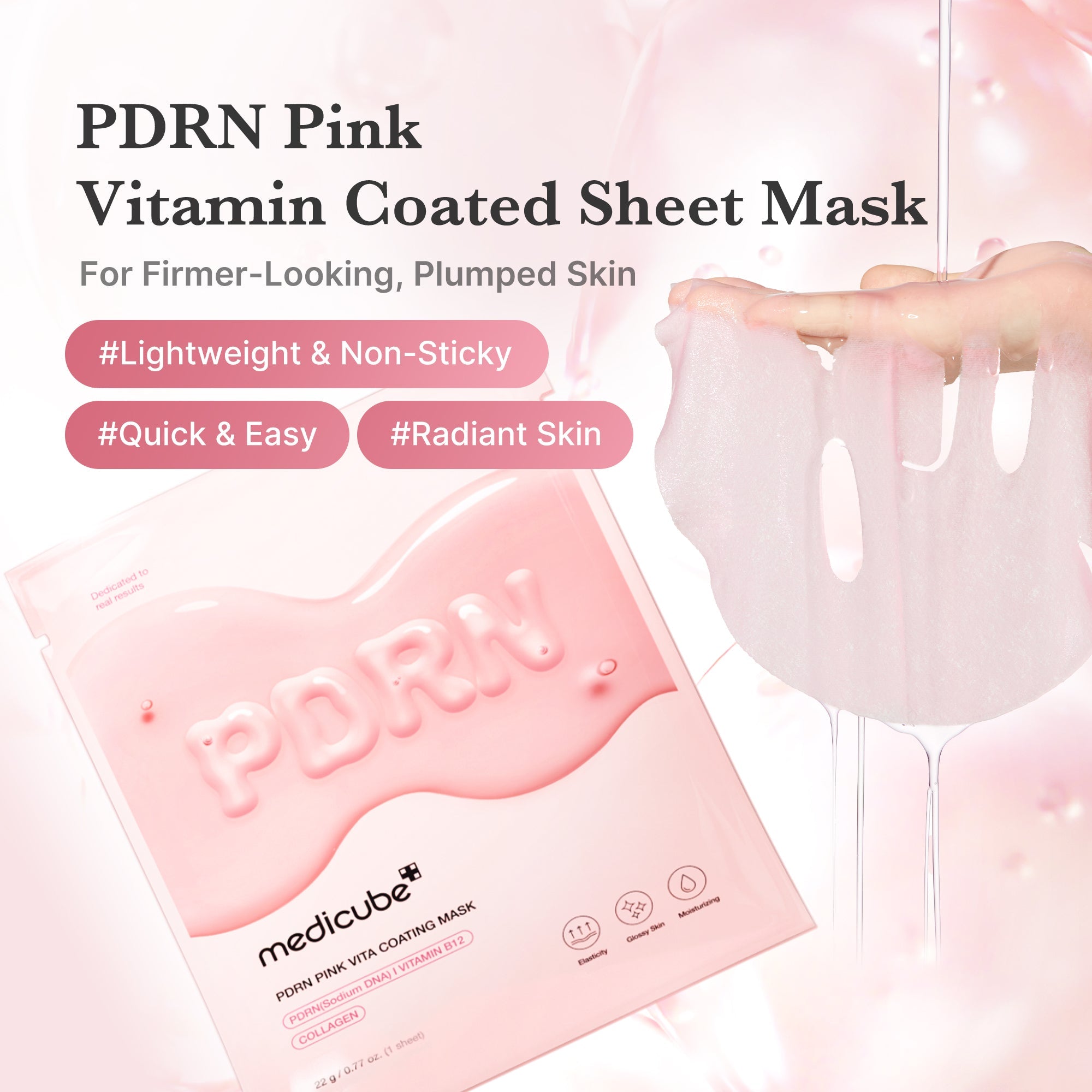 PDRN Pink Glow Home Aesthetic Full Set - Medicube Value Deal