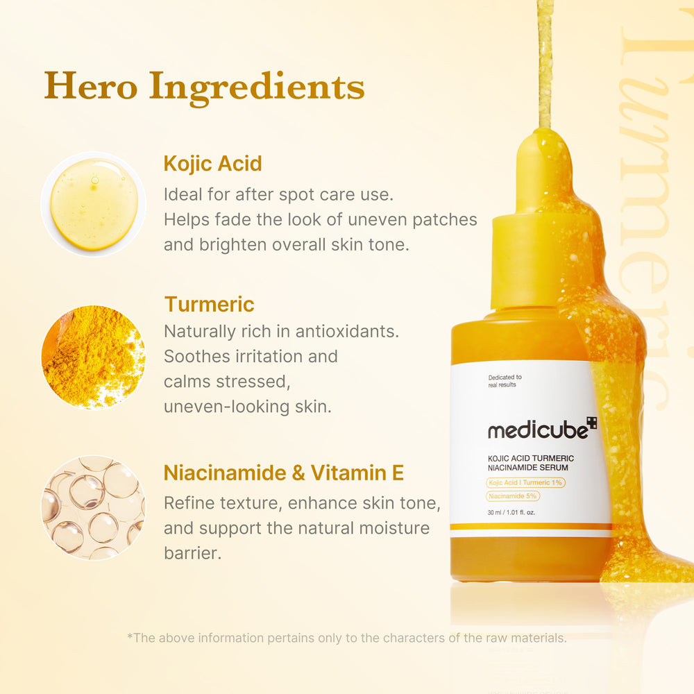 Kojic Acid Turmeric Capsule Serum - Medicube Bargain
