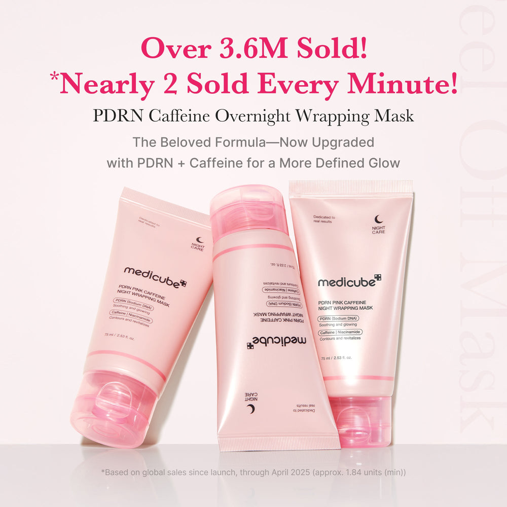 [Subscr.] PDRN Pink Caffeine Overnight Wrapping Mask - Medicube Hot Deal
