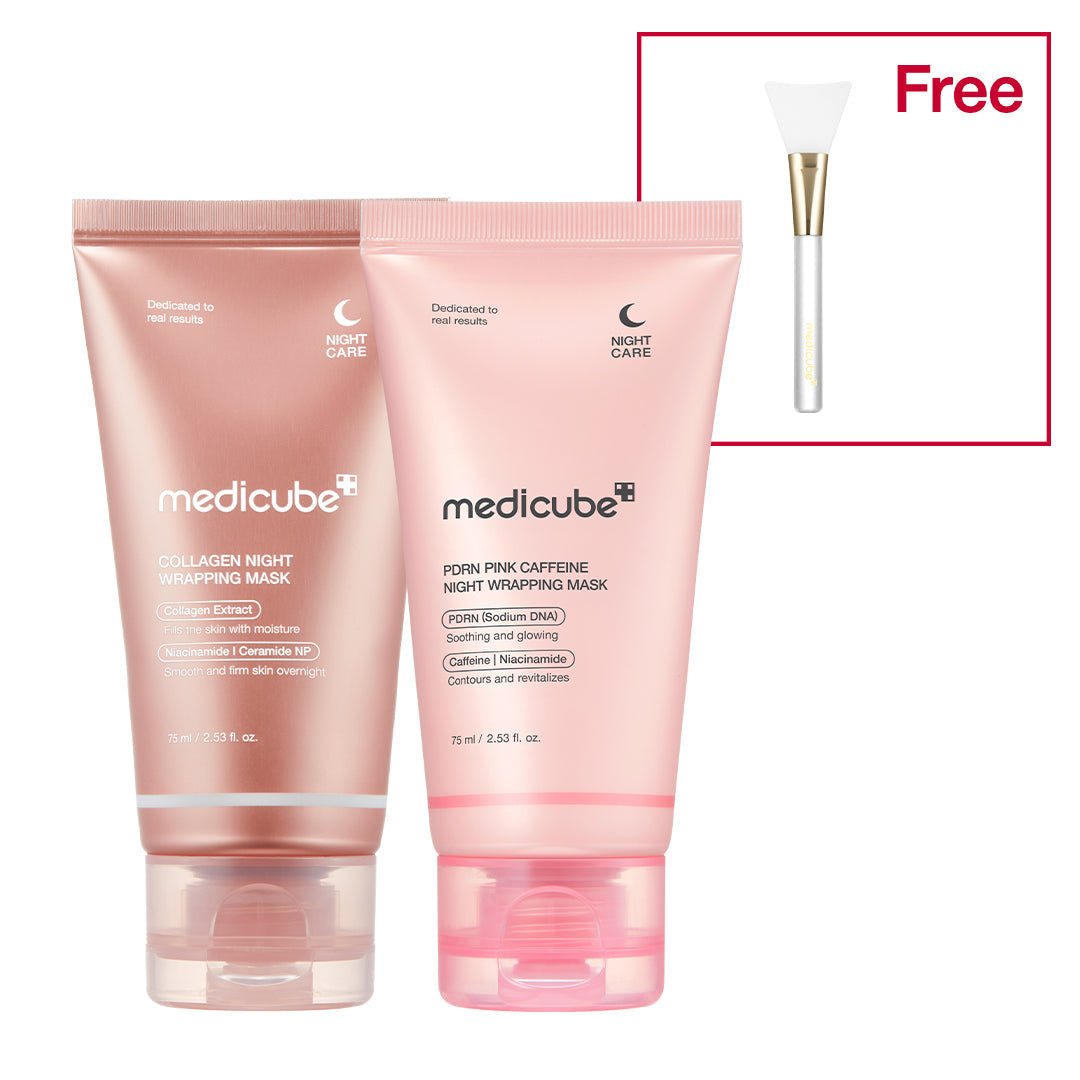 [Subscr.] PDRN Pink Caffeine Overnight Wrapping Mask - Medicube Hot Deal