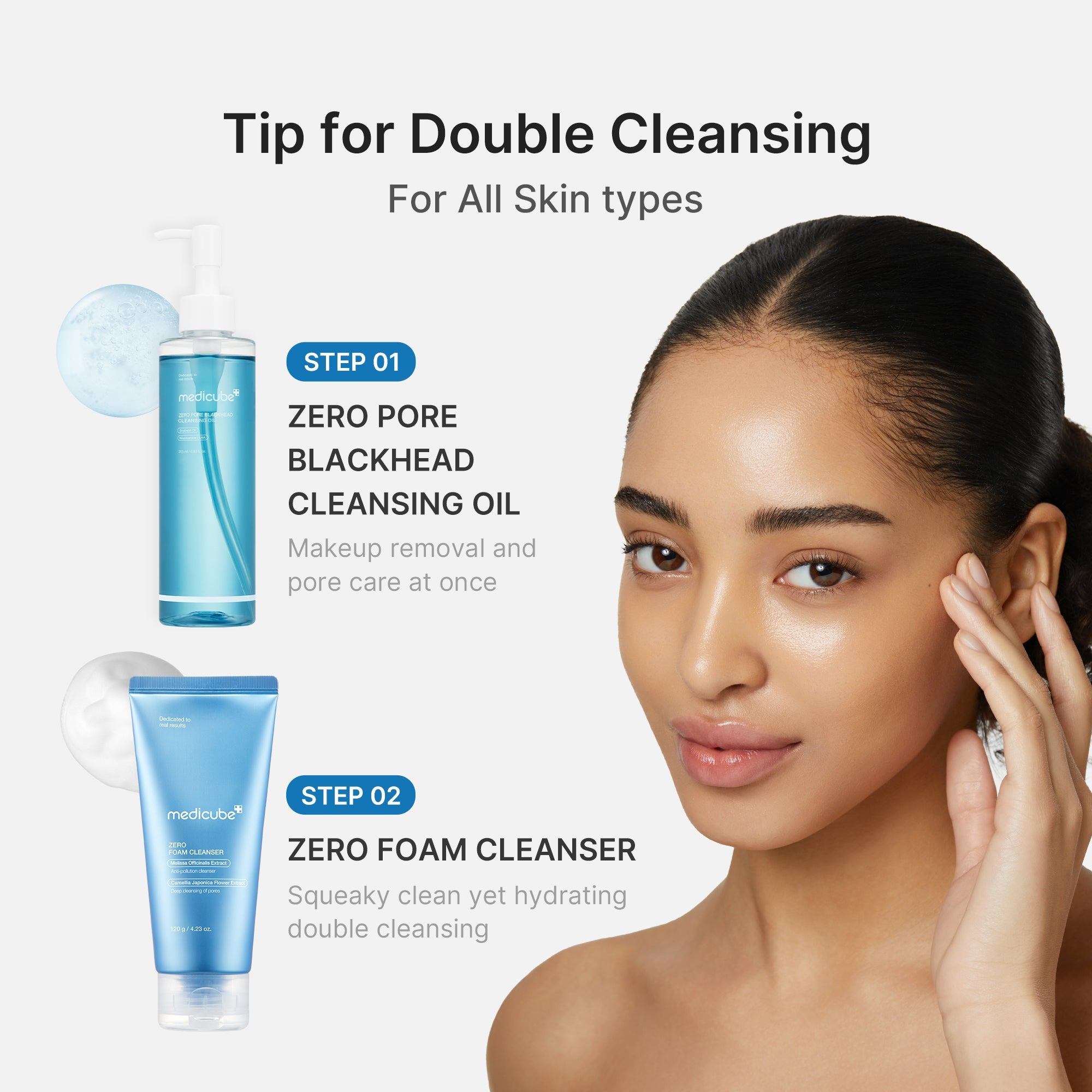 [Subscr.] Zero Pore Blackhead Deep Cleansing Oil - Medicube Value Deal