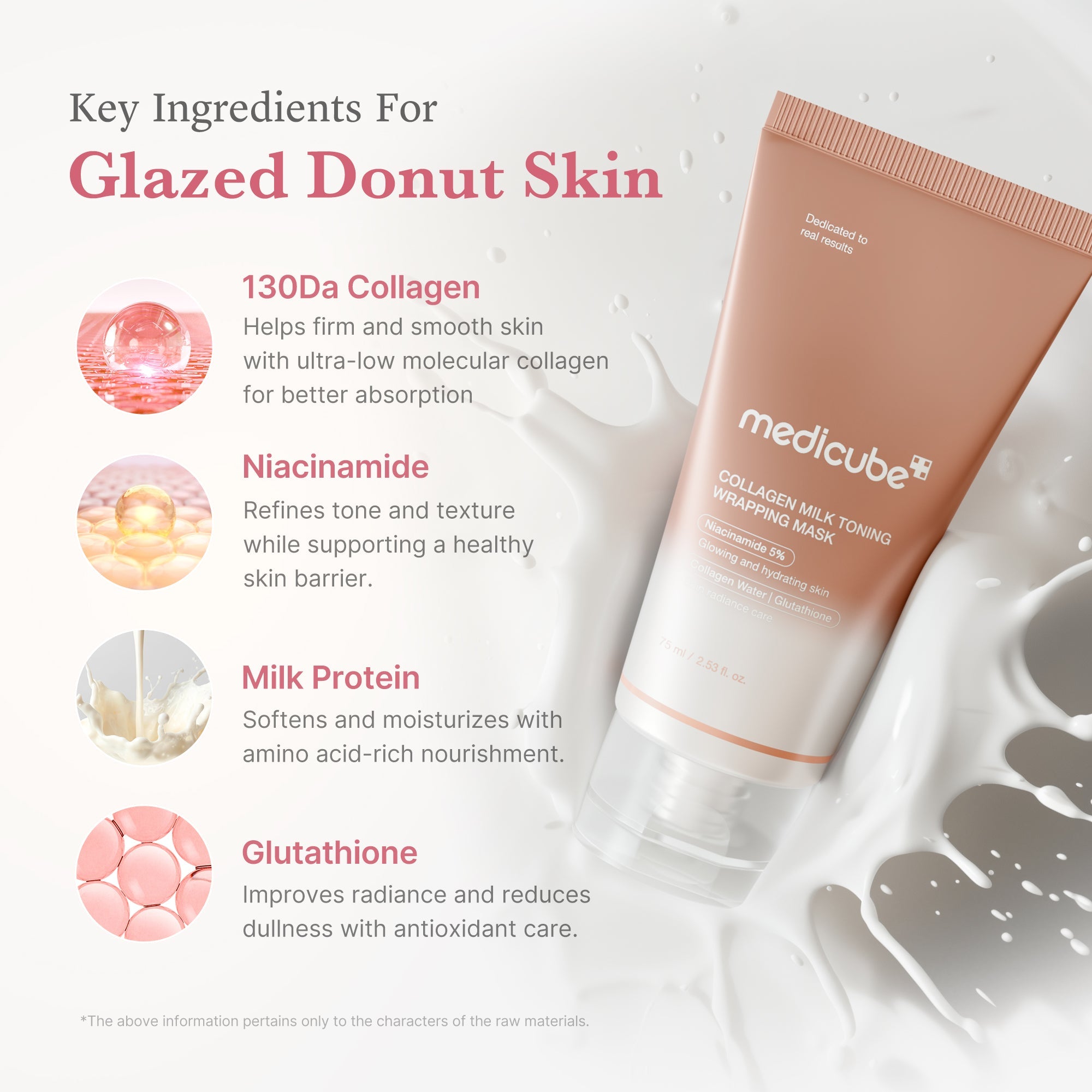 [Subscr.] Collagen Milky Glow Daytime Wrapping Mask - Medicube On Sale