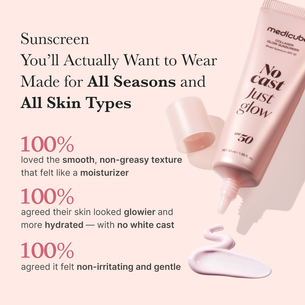 [Subscr.] No Cast Just Glow Collagen Sunscreen - Medicube Special Offer