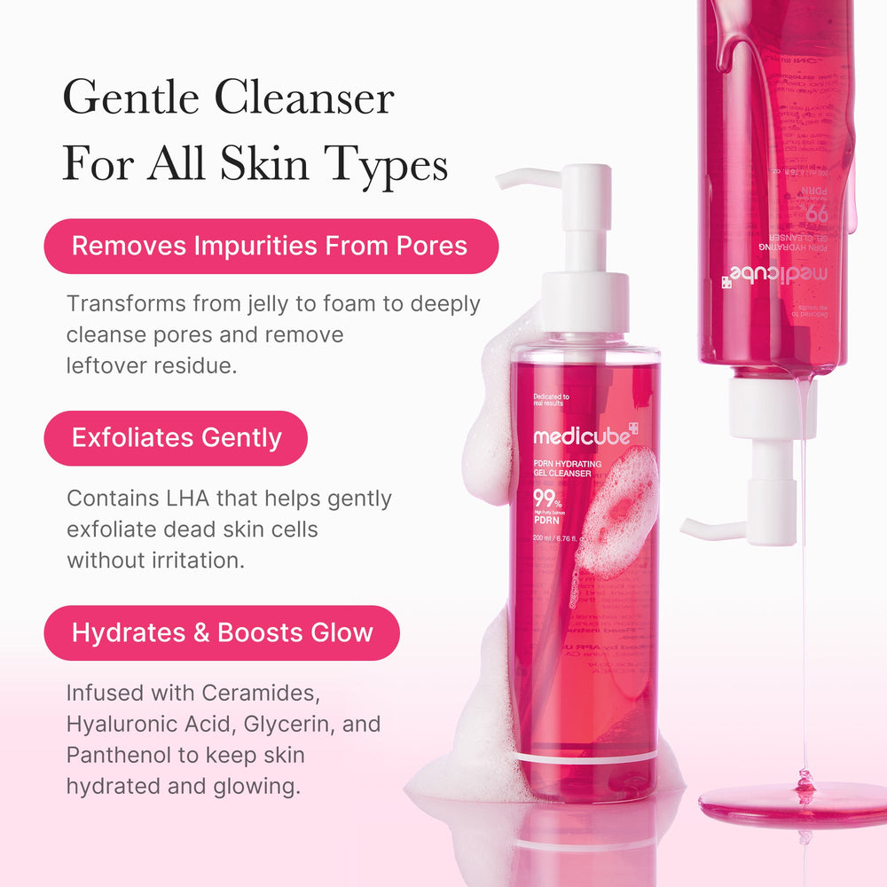 [Subscr.] PDRN Pink Gel Cleanser - Medicube Limited Offer