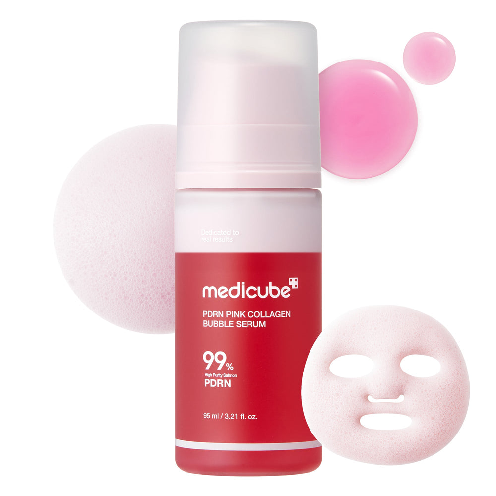 [Subscr.] PDRN Pink Collagen Bubble Serum - Medicube Hot Deal