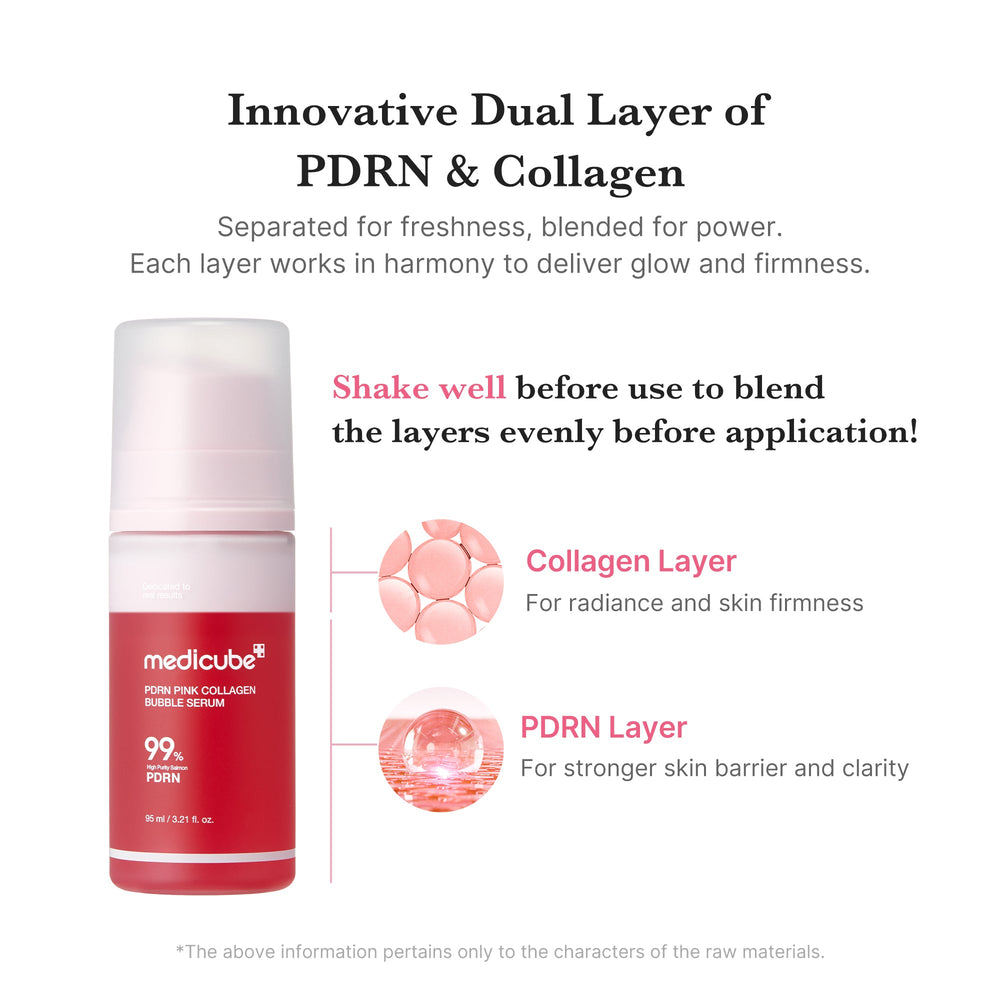 [Subscr.] PDRN Pink Collagen Bubble Serum - Medicube Hot Deal