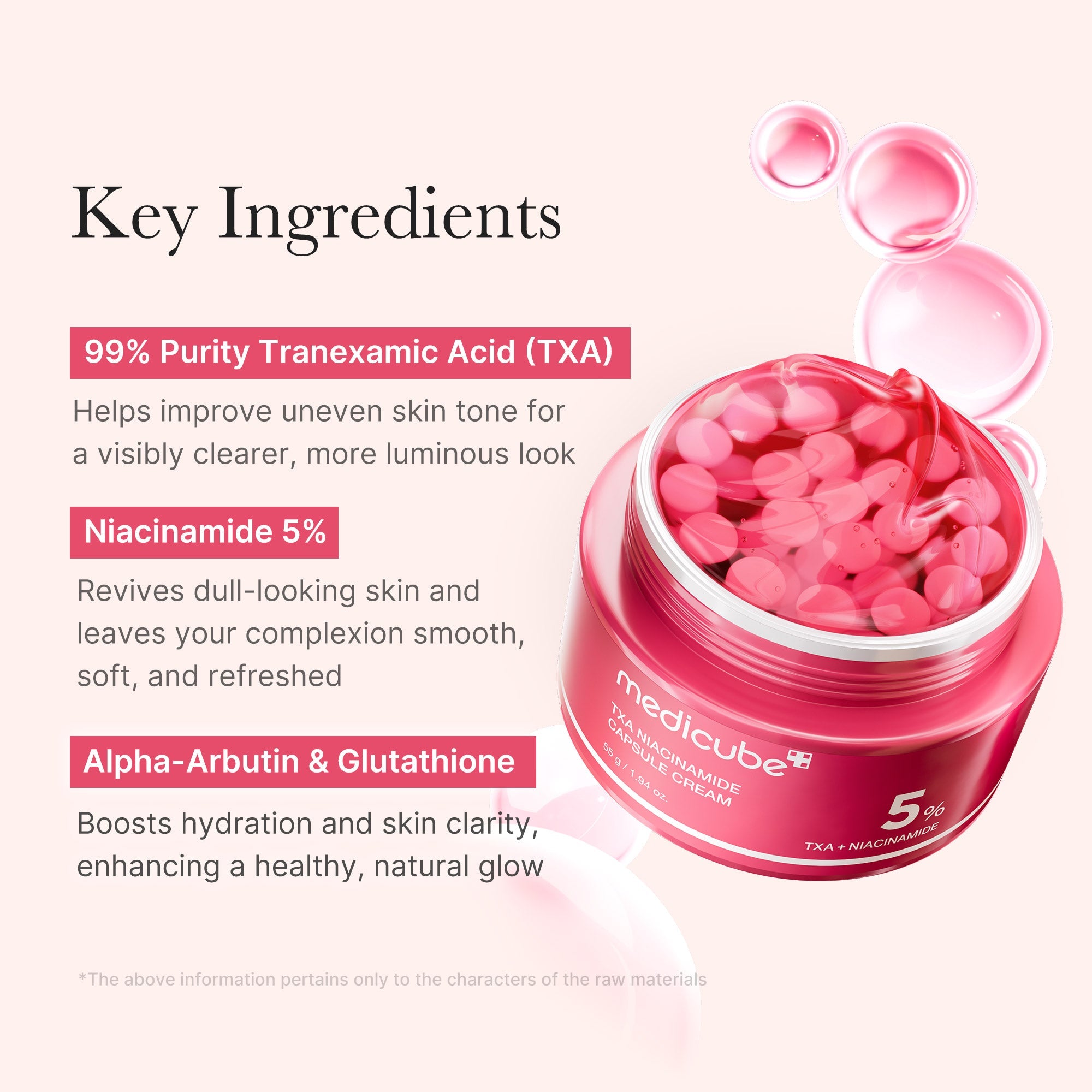 [Subscr.] TXA Niacinamide Capsule Cream - Medicube Exclusive Deal