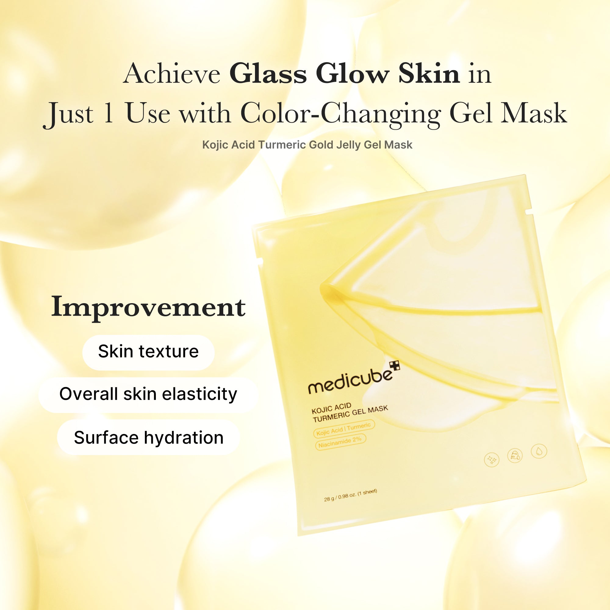 [Subscr.] Kojic Acid Turmeric Gold Jelly Gel Mask - Medicube Discounted