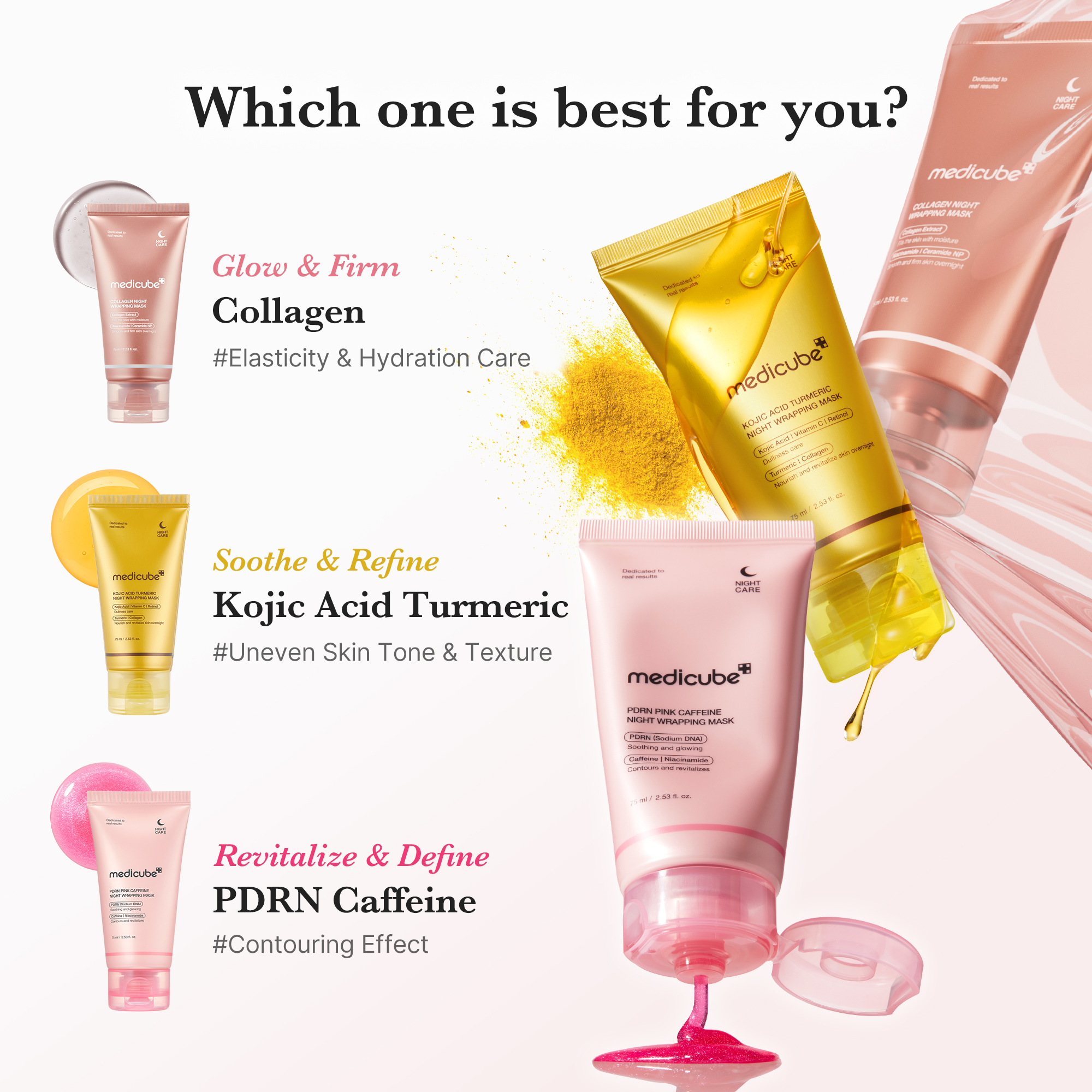 [Subscr.] Kojic Acid Turmeric Overnight Wrapping Mask - Medicube Savings