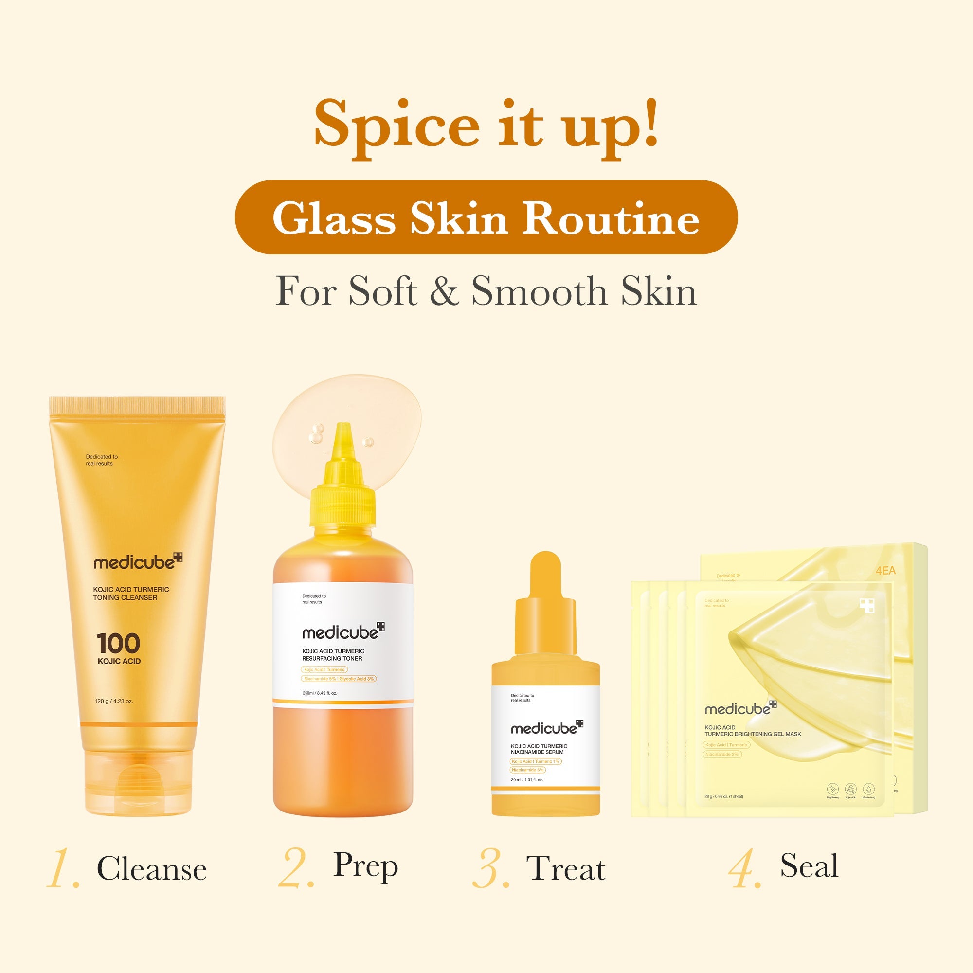 [Subscr.] Kojic Acid Turmeric Toner - Medicube Bargain