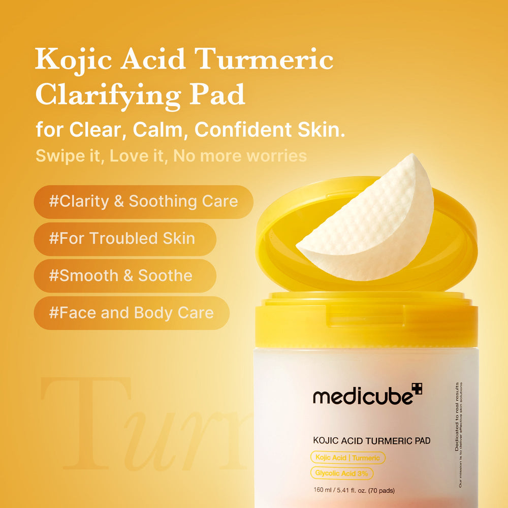 [Subscr.] Kojic Acid Tumeric Toner Pad - Medicube Outlets