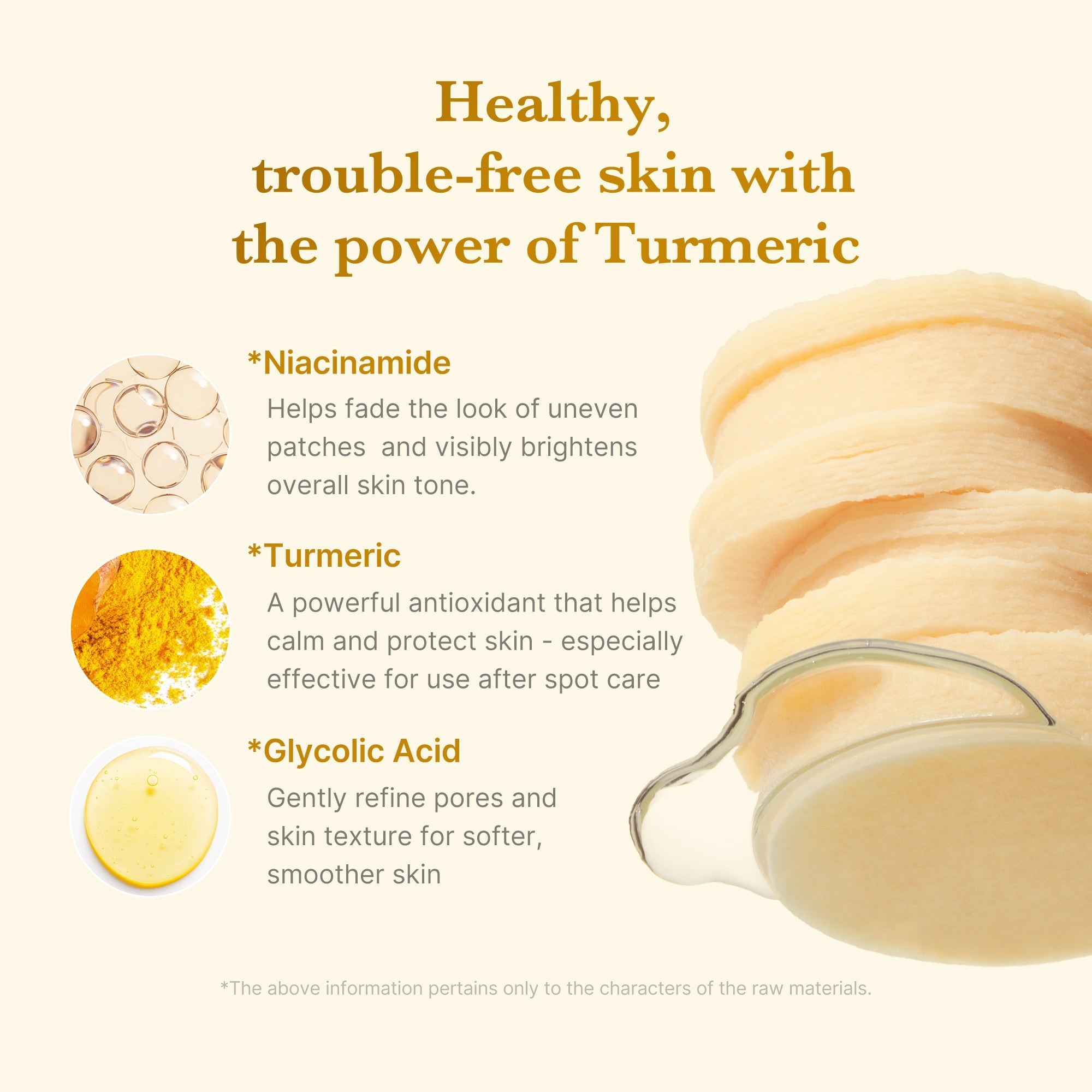 [Subscr.] Kojic Acid Tumeric Toner Pad - Medicube Outlets