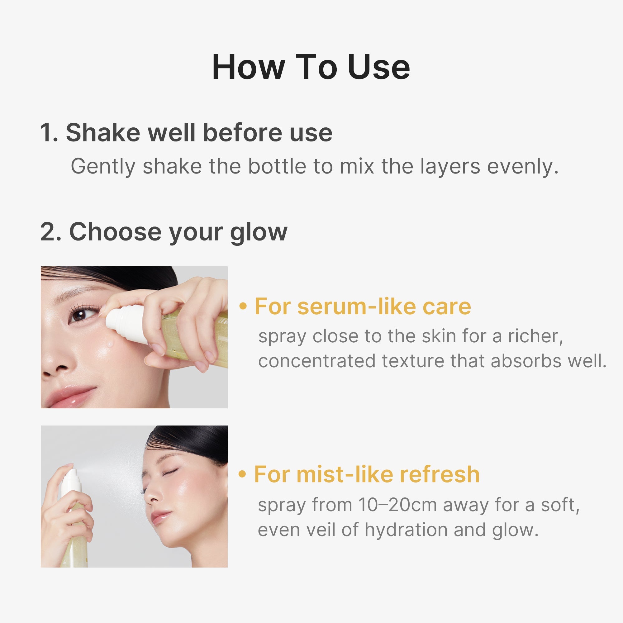 Kojic Acid Turmeric Vitamin Gold Jelly Mist Serum - Medicube On Sale