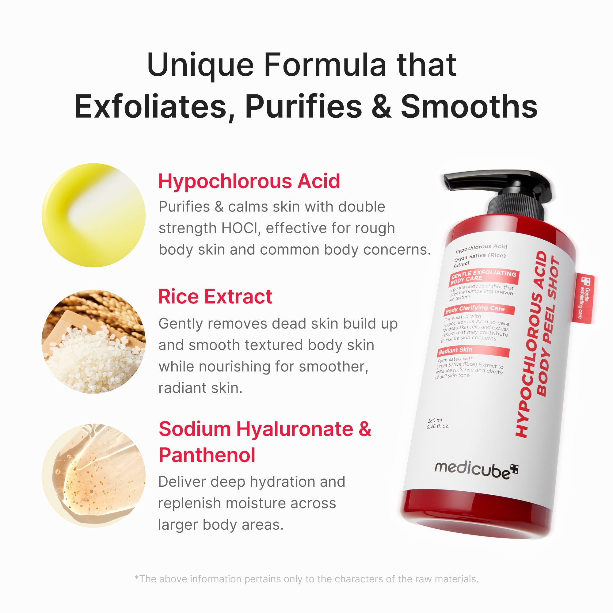 Hypochlorous Acid Rice Body Peel Shot - Medicube Hot Deal