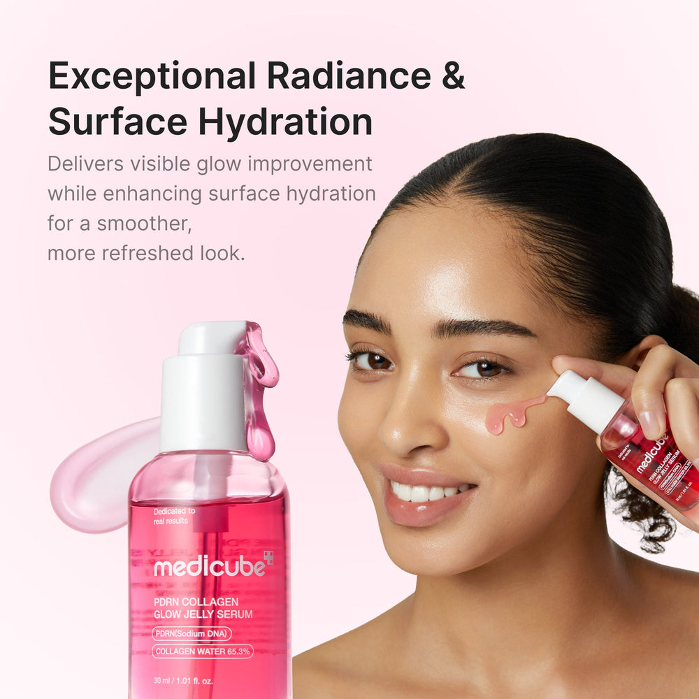 PDRN Pink Collagen Glow Jelly Serum - Medicube Hot Deal