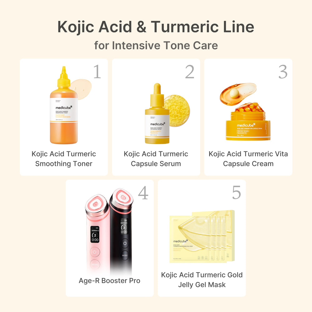 Kojic Acid Turmeric Vita Capsule Cream - Medicube Limited Offer