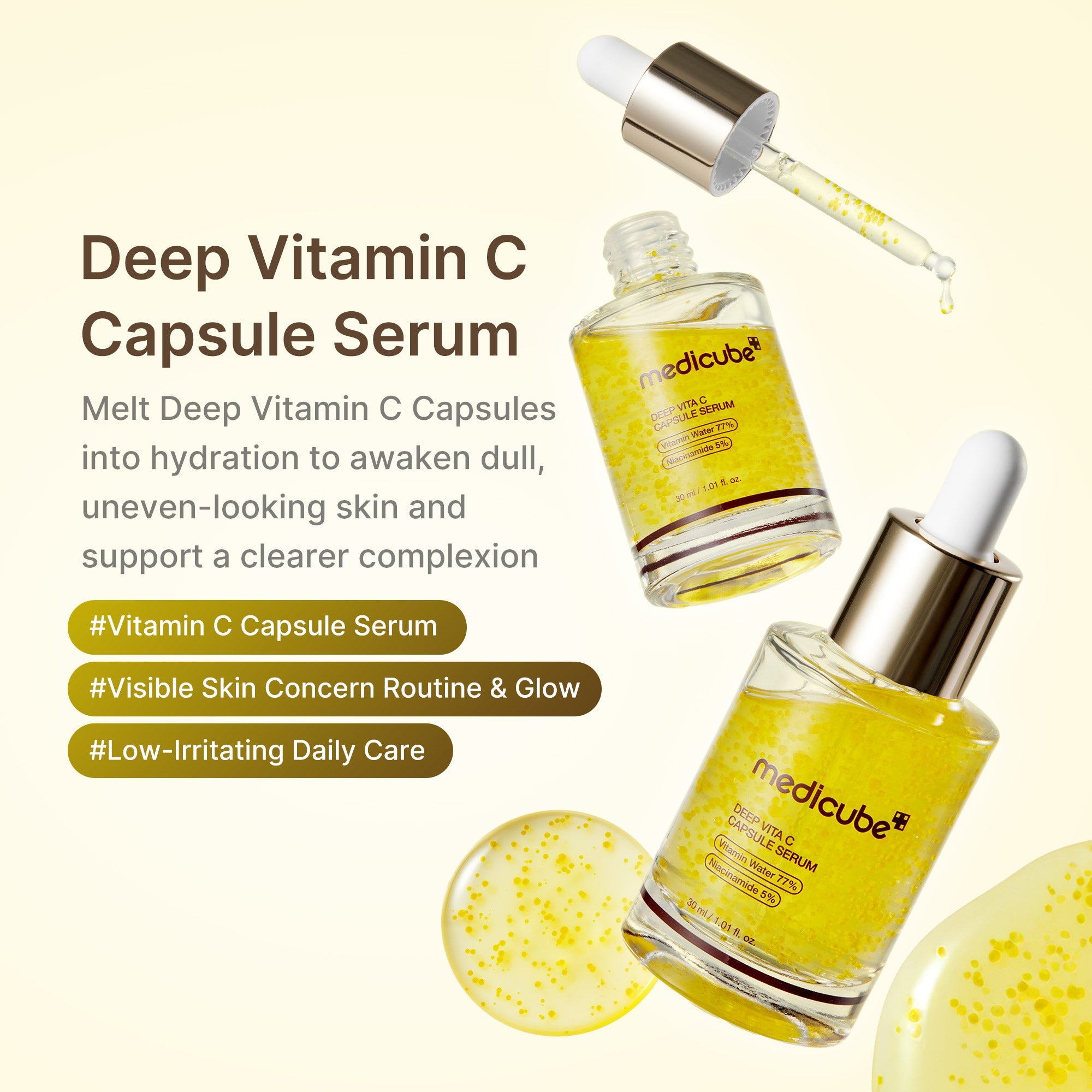 Deep Vitamin C Capsule Serum - Medicube Limited Offer
