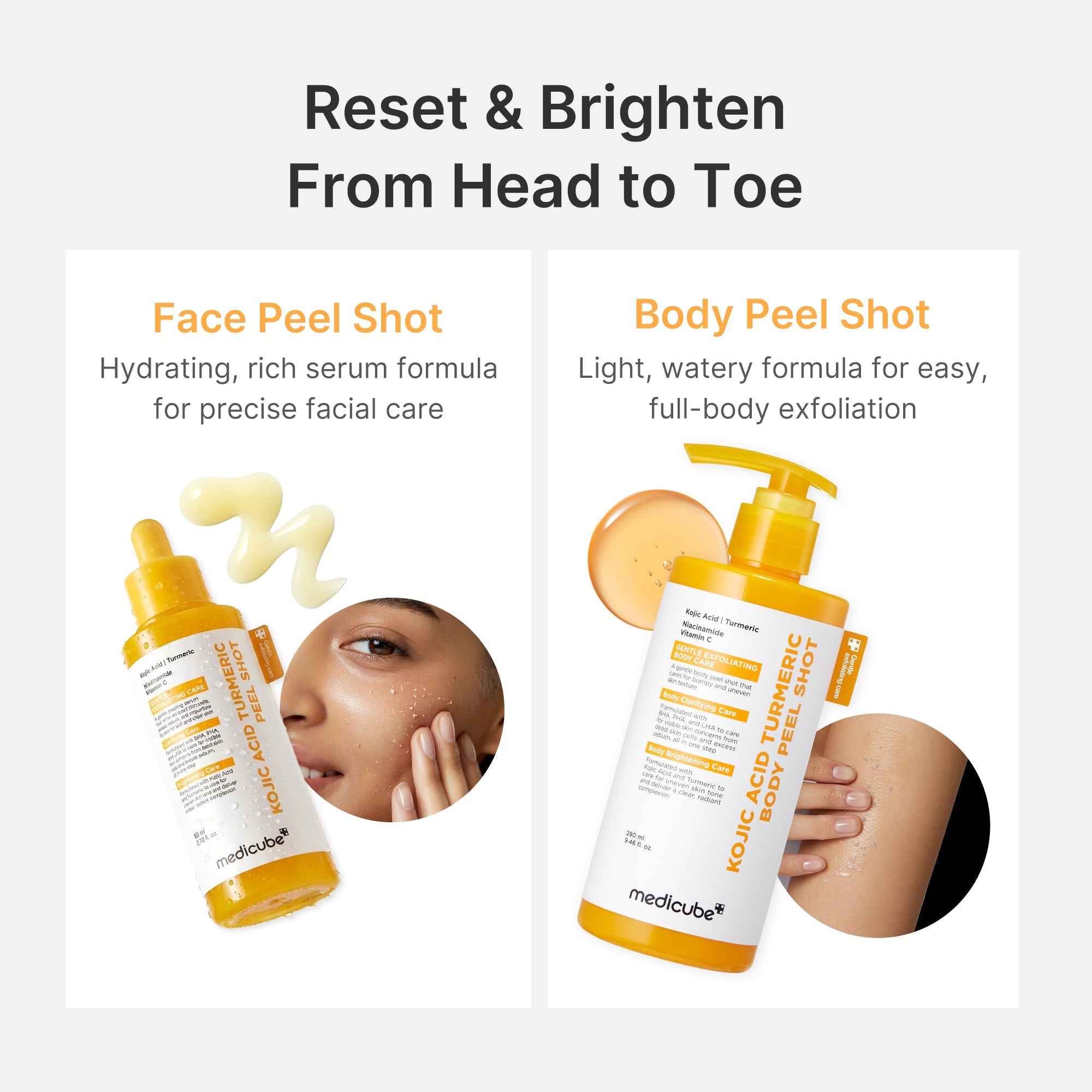 Kojic Acid Turmeric Peel Shot - Medicube Outlets