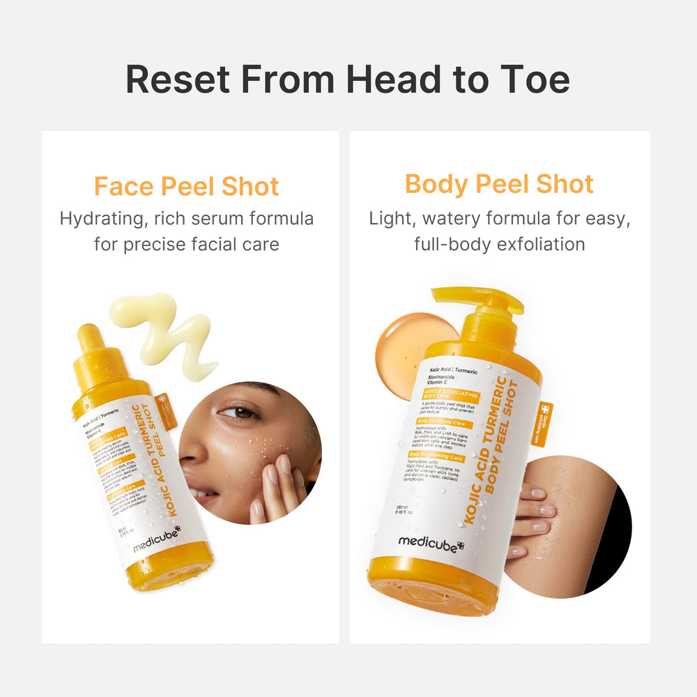 Kojic Acid Turmeric Body Peel Shot - Medicube Bargain